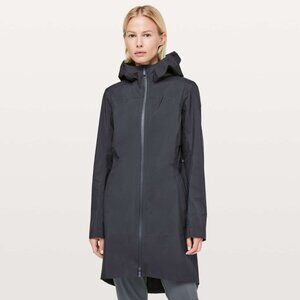 Lululemon Rain Rules Jacket in Black Night - Size 4
